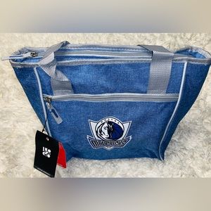 Dallas Mavericks Insulated denim tote 16-Can Cooler Tote new with tags